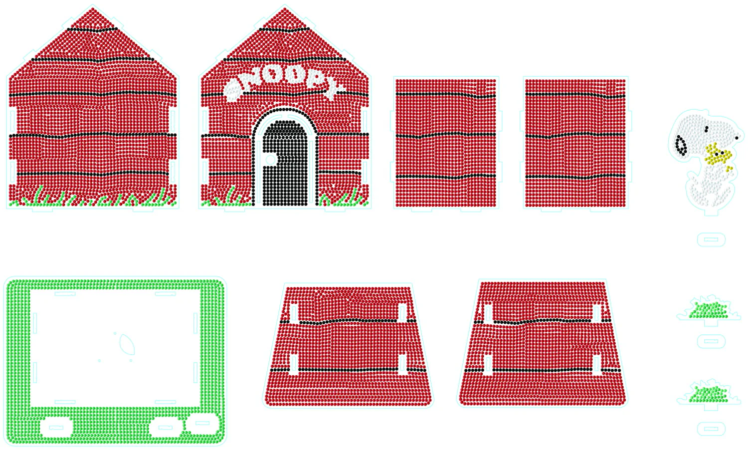 Snoopy's 3D Dog House - Image 3