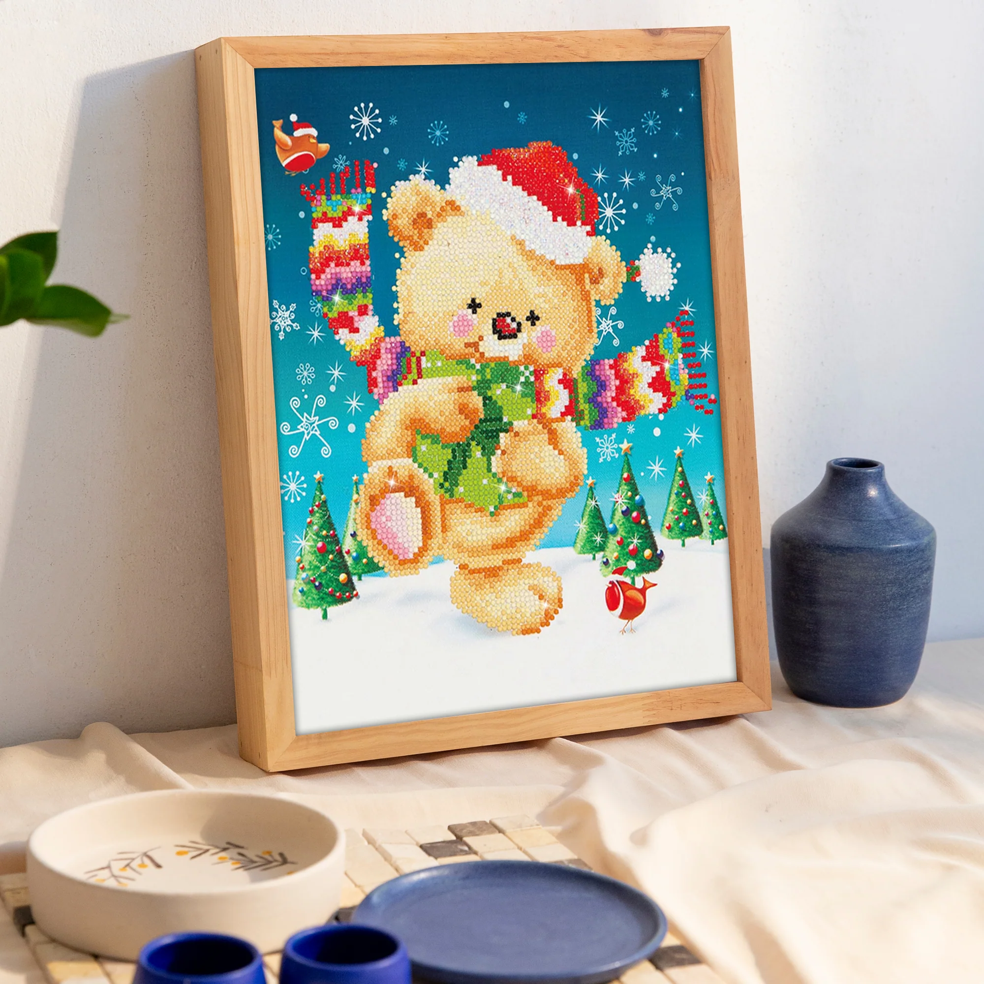 Diamond Dotz Snow Dance - 10.6" x 13.8" - Image 2