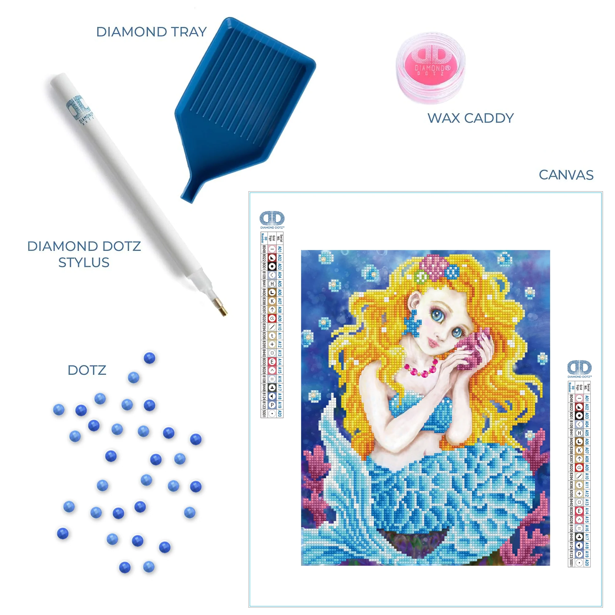 Diamond Dotz Sounds of the Sea - 11.0" x 13.8" - Image 6