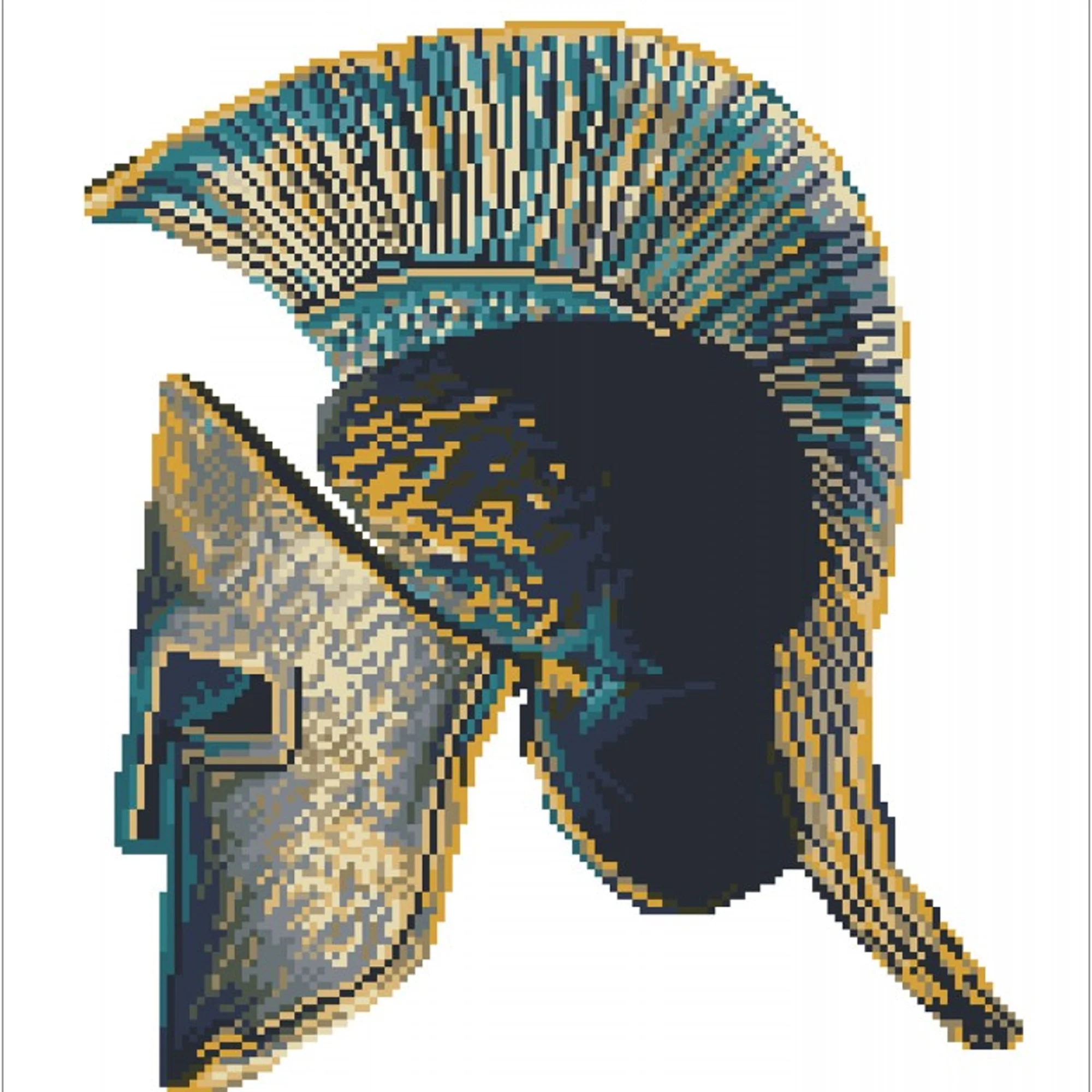Diamond Dotz Spartan Symbol - 16.1" x 17.3" - Image 5