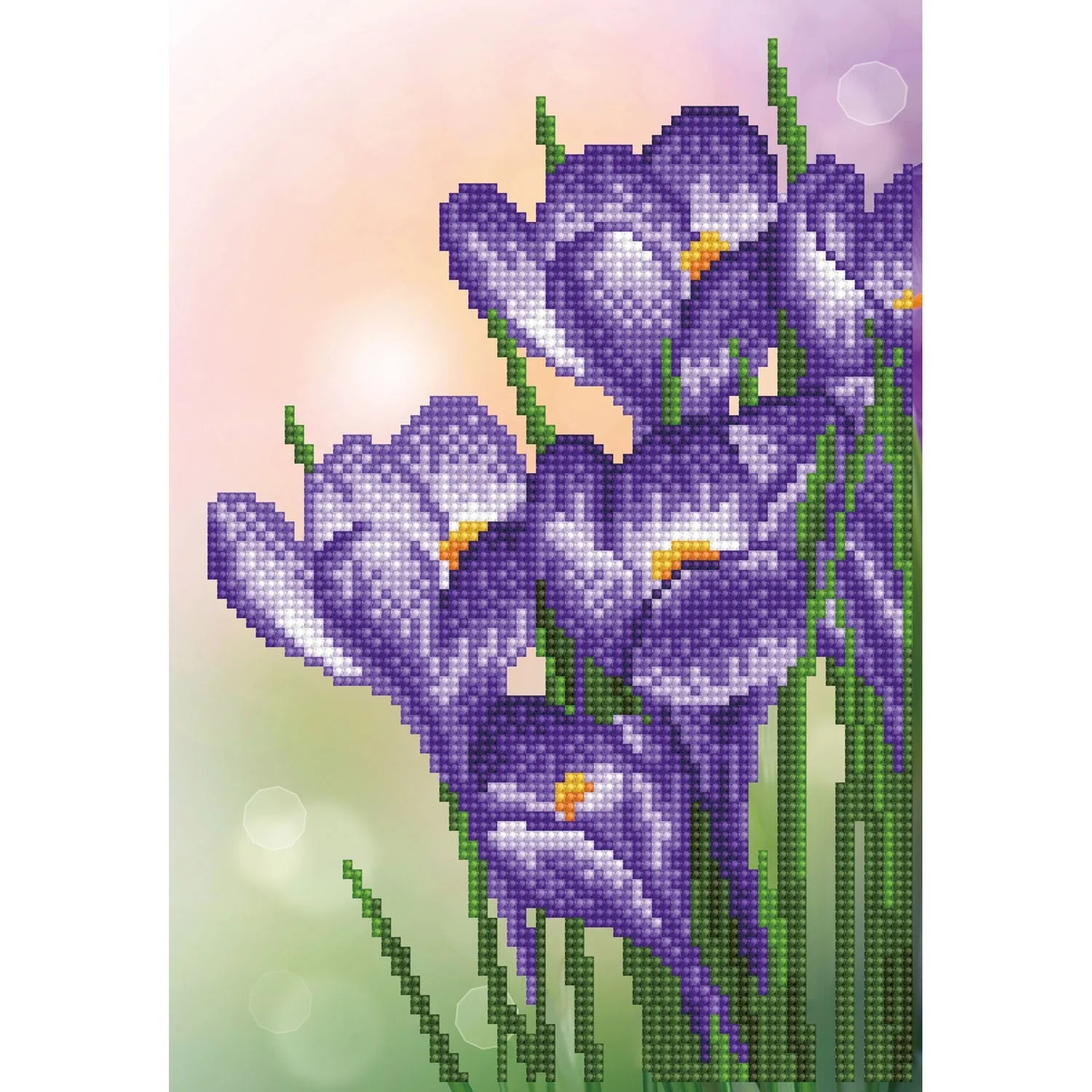 Diamond Dotz Spring Crocus - 12.6" x 8.7"