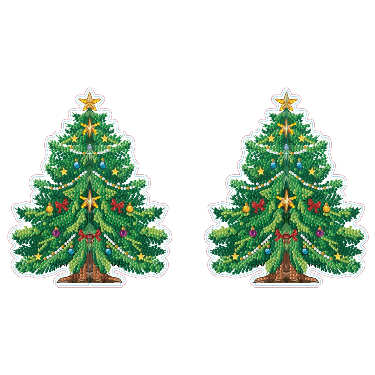 Stand-up Christmas Tree Stars - Image 3
