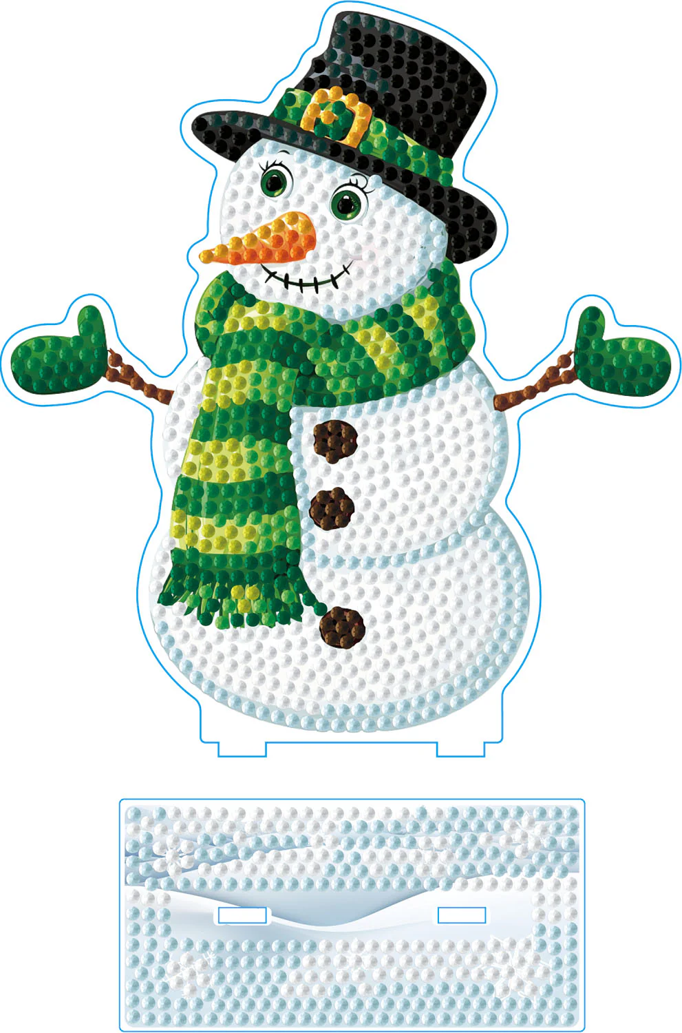 Stand-up Top Hat Snowman - Image 3