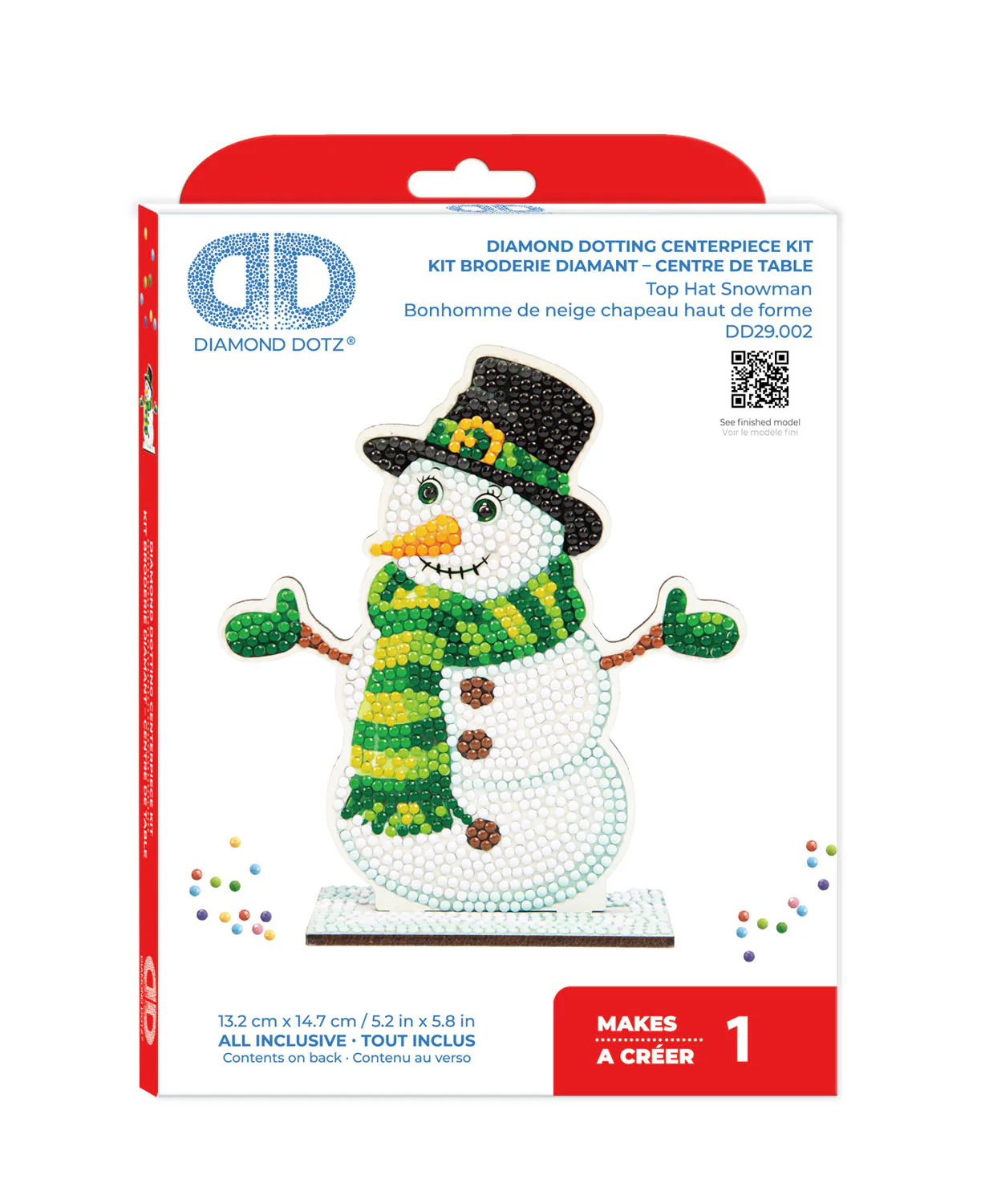 Stand-up Top Hat Snowman - Image 5