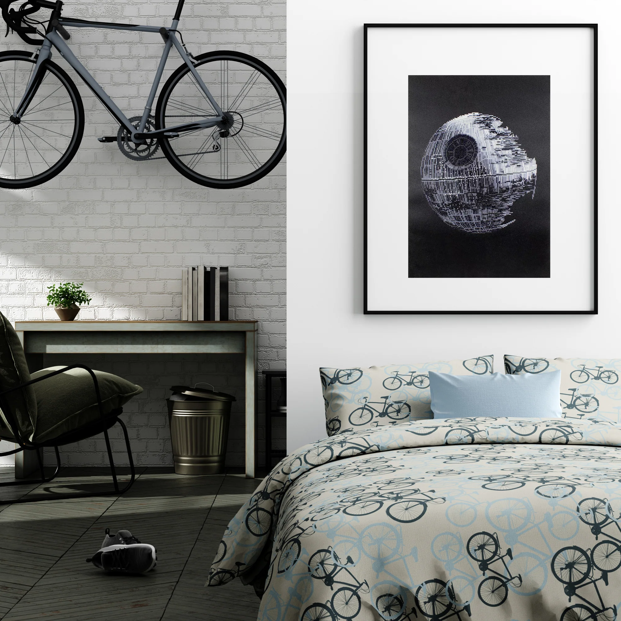 Diamond Dotz Star Wars Death Star - 16.5" x 23.6" - Image 4