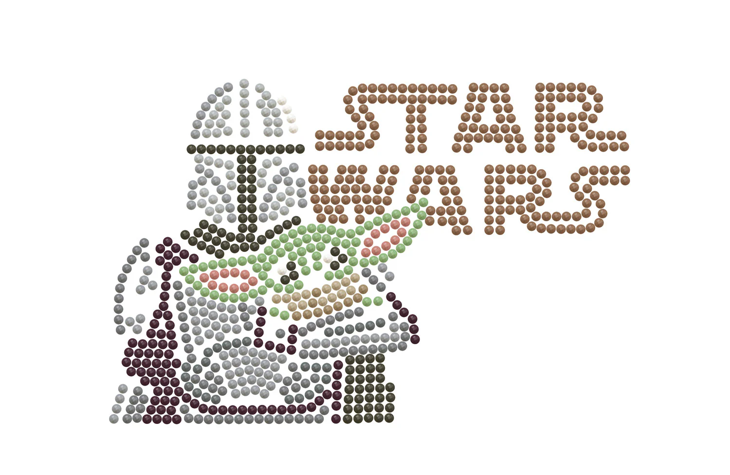 Diamond Dotz Star Wars Grogu and Mandolorian DOTZIES Pouch Kit - 7.8" x 4.5" - Image 7