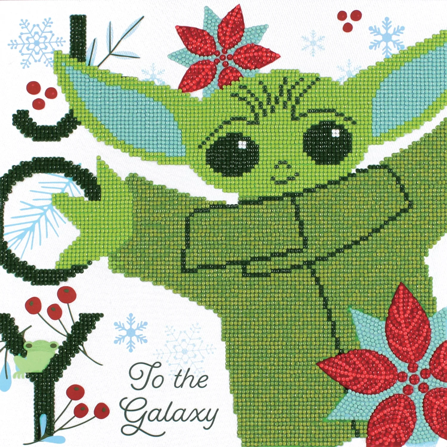 Diamond Dotz Star Wars Grogu Holiday - 12.6" x 12.6"