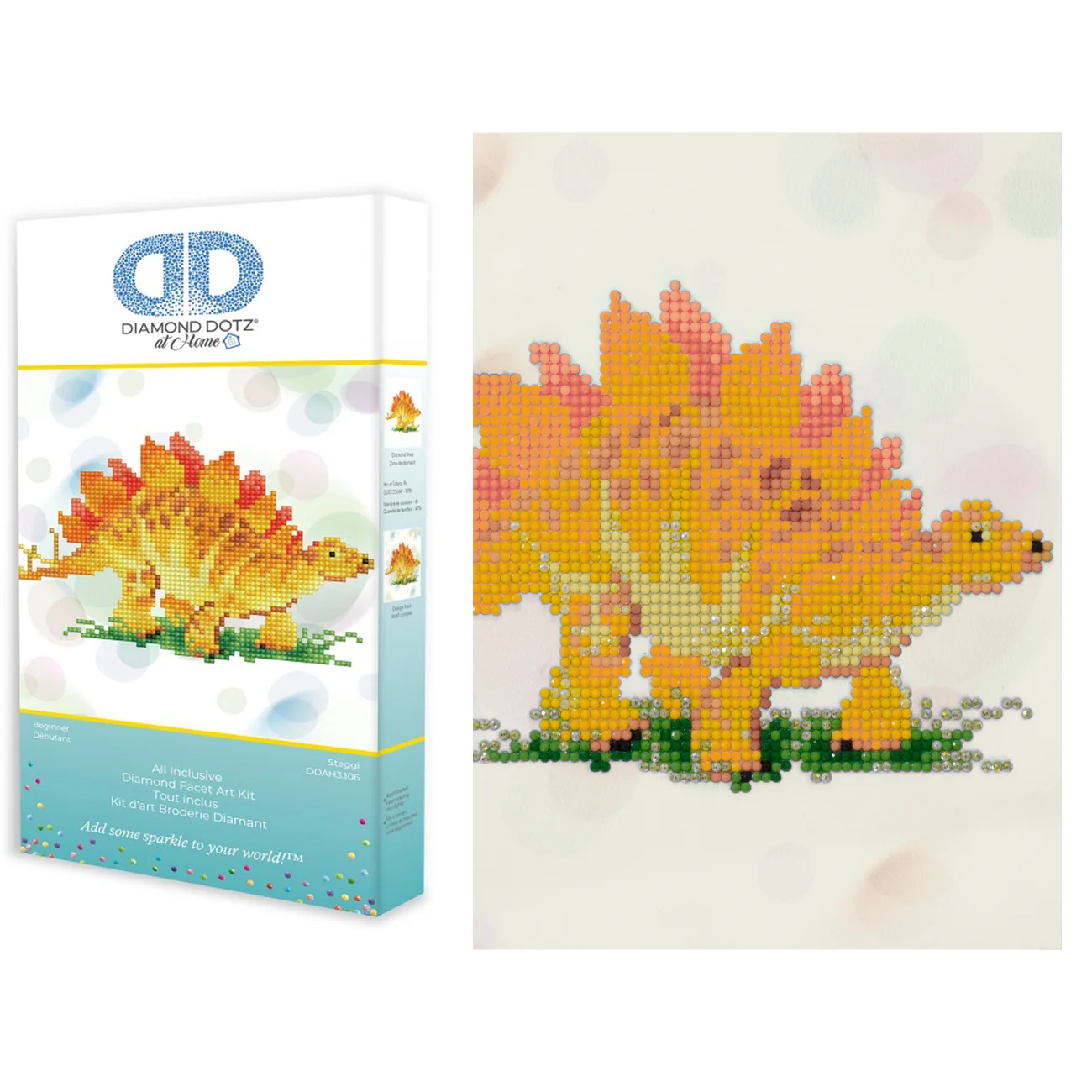 Diamond Dotz Steggi - 8.7" x 8.7" - Image 6