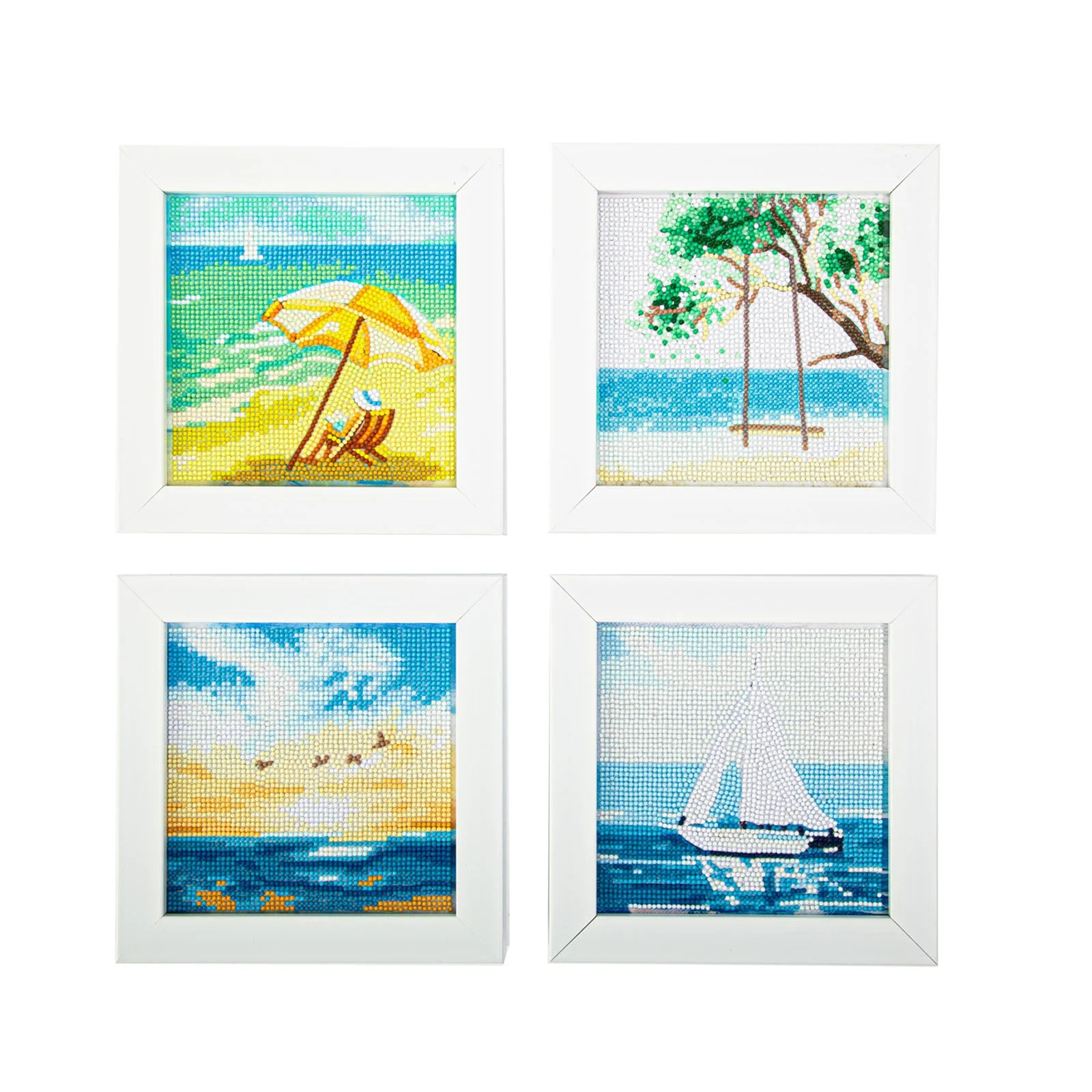 Diamond Dotz Mini Dotz Summer Days Diamond Painting - 5.0" x 5.0" - Image 6