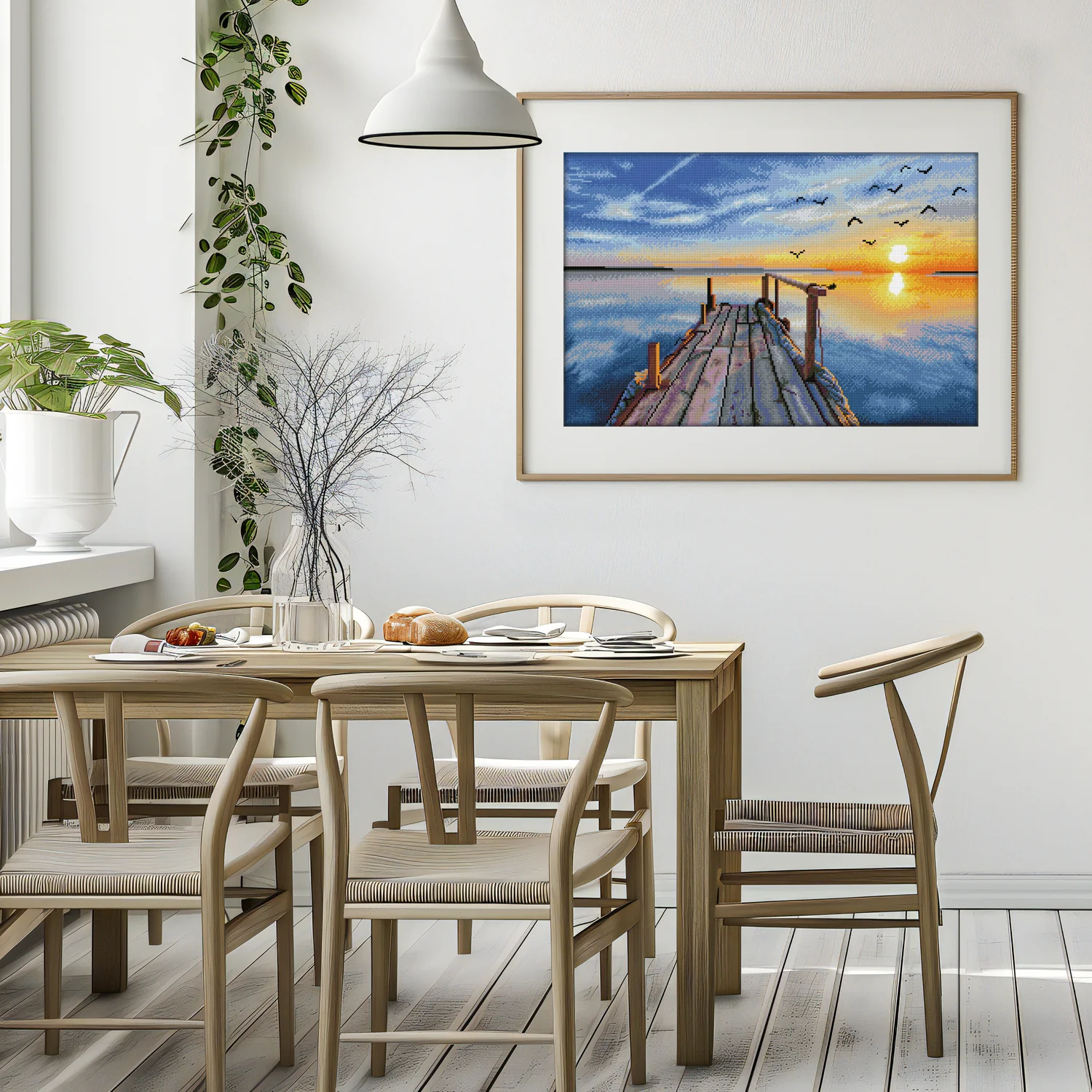 Diamond Dotz Sunset Jetty - 28.0" x 18.5" - Image 2