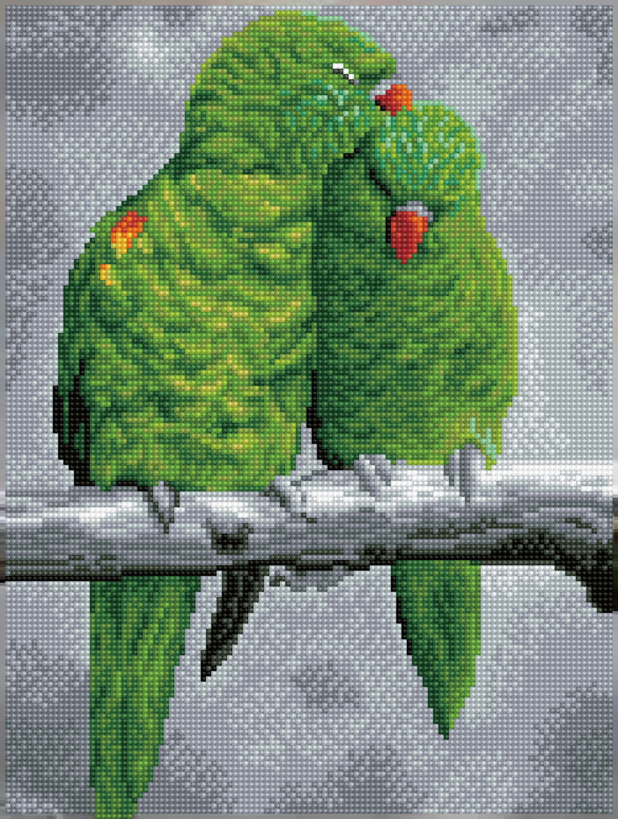 Diamond Dotz Sweet Perch Pre-Framed Kit - 12.2" x 16.1" - Image 3