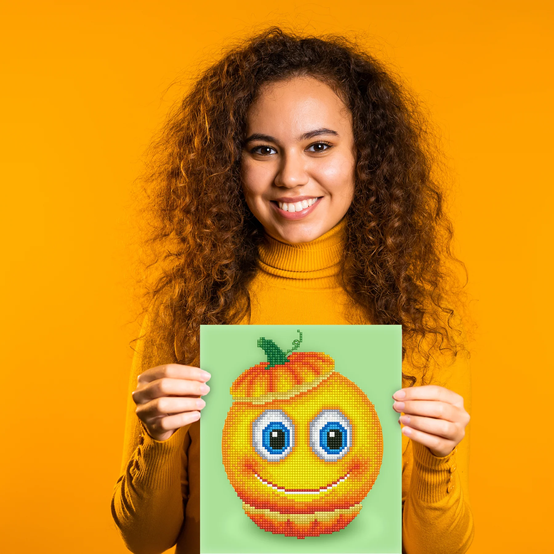 Diamond Dotz Sweet Pumpkin - 10.2" x 9.1" - Image 4