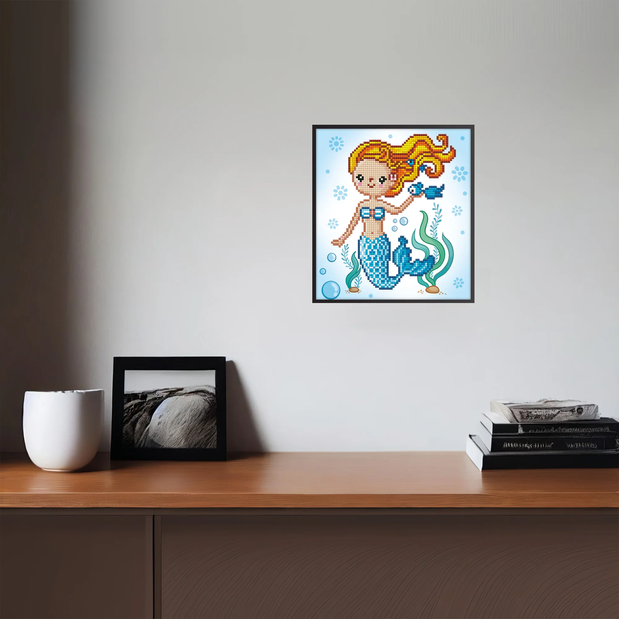 Diamond Dotz Sweet Swimmer - 9.1" x 9.8" - Image 3
