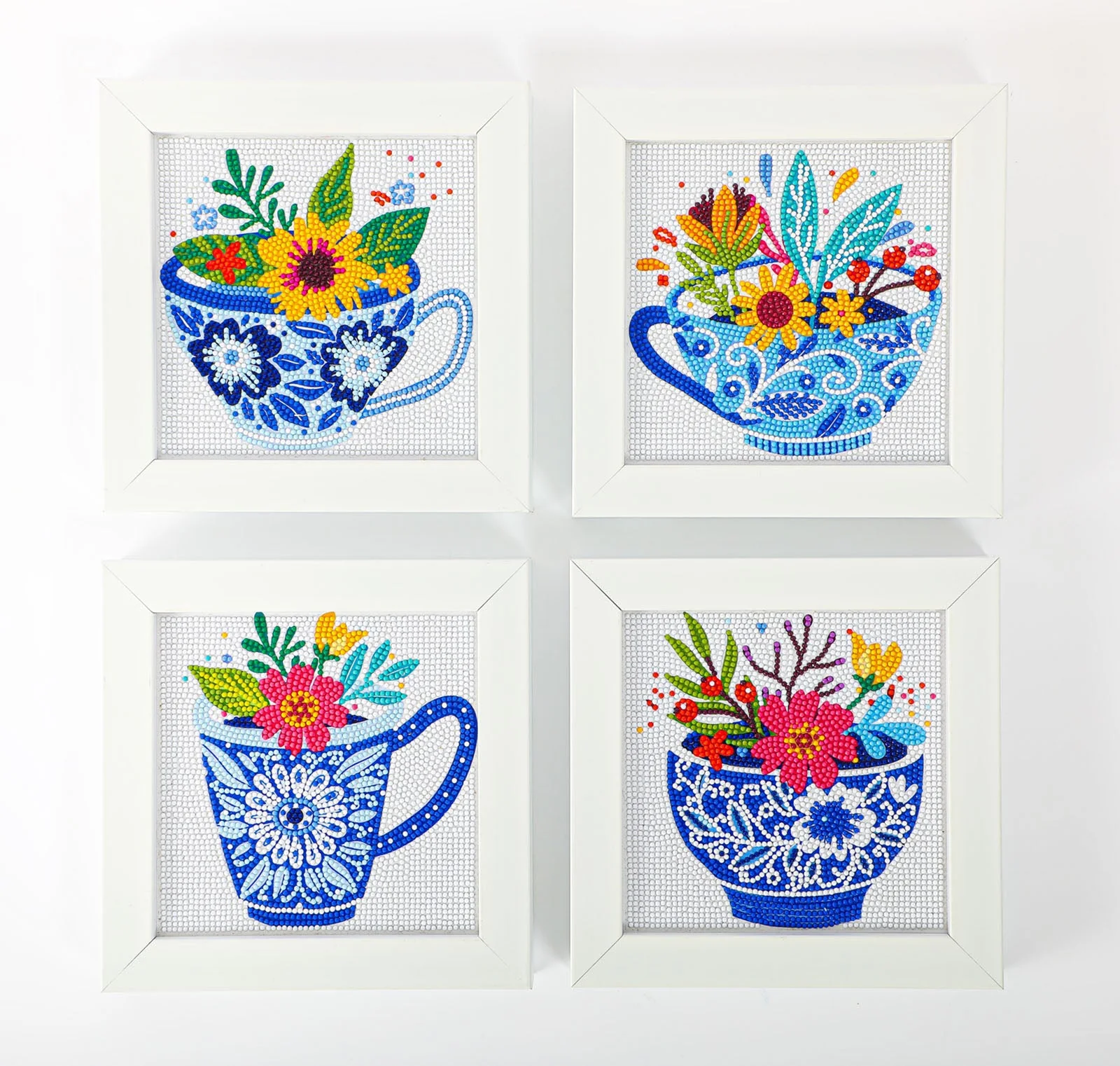 Diamond Dotz Mini Dotz Teatime Posies - 5.0" x 5.0" - Image 7