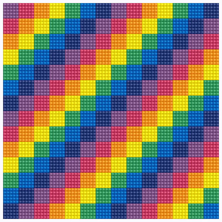 Diamond Dotz Tetris - 8.0" x 8.0"