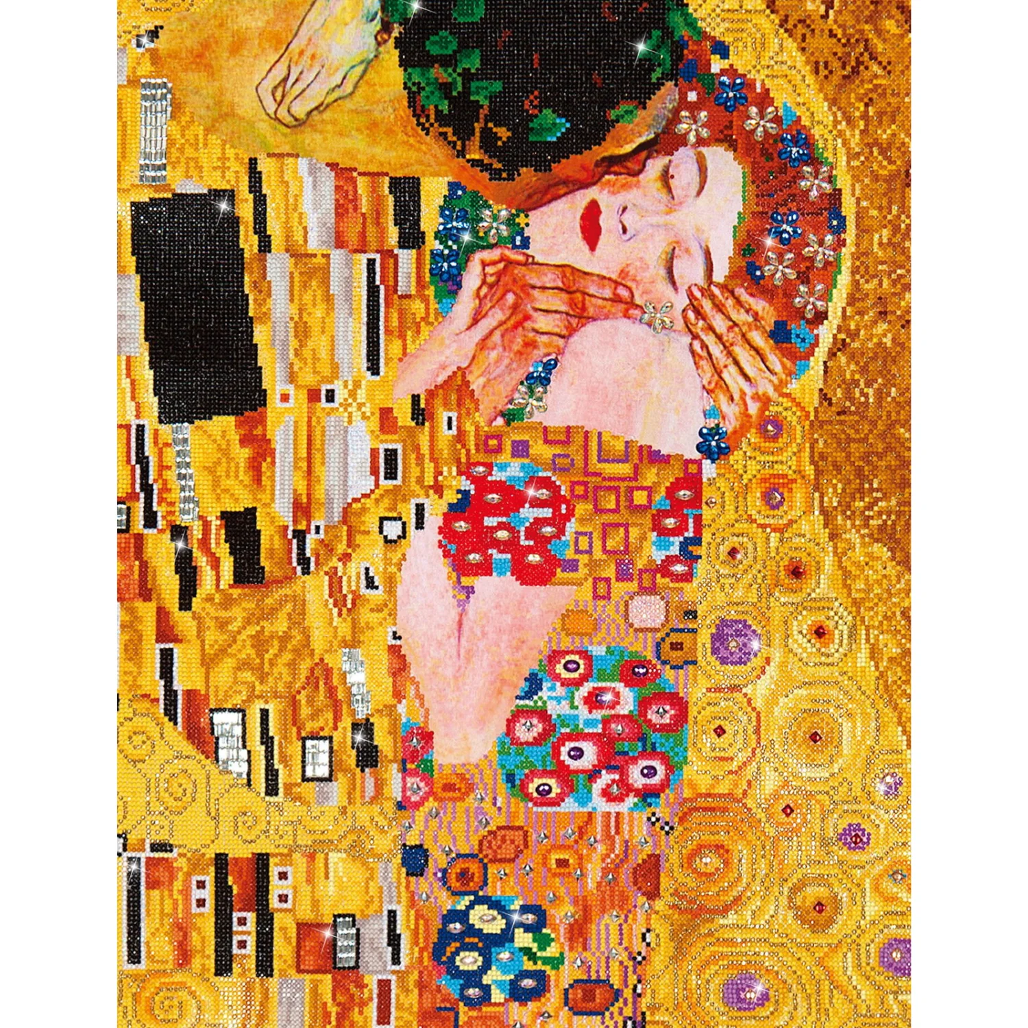 Diamond Dotz The Kiss (Klimt) - 22.0" x 28.0" - Image 7