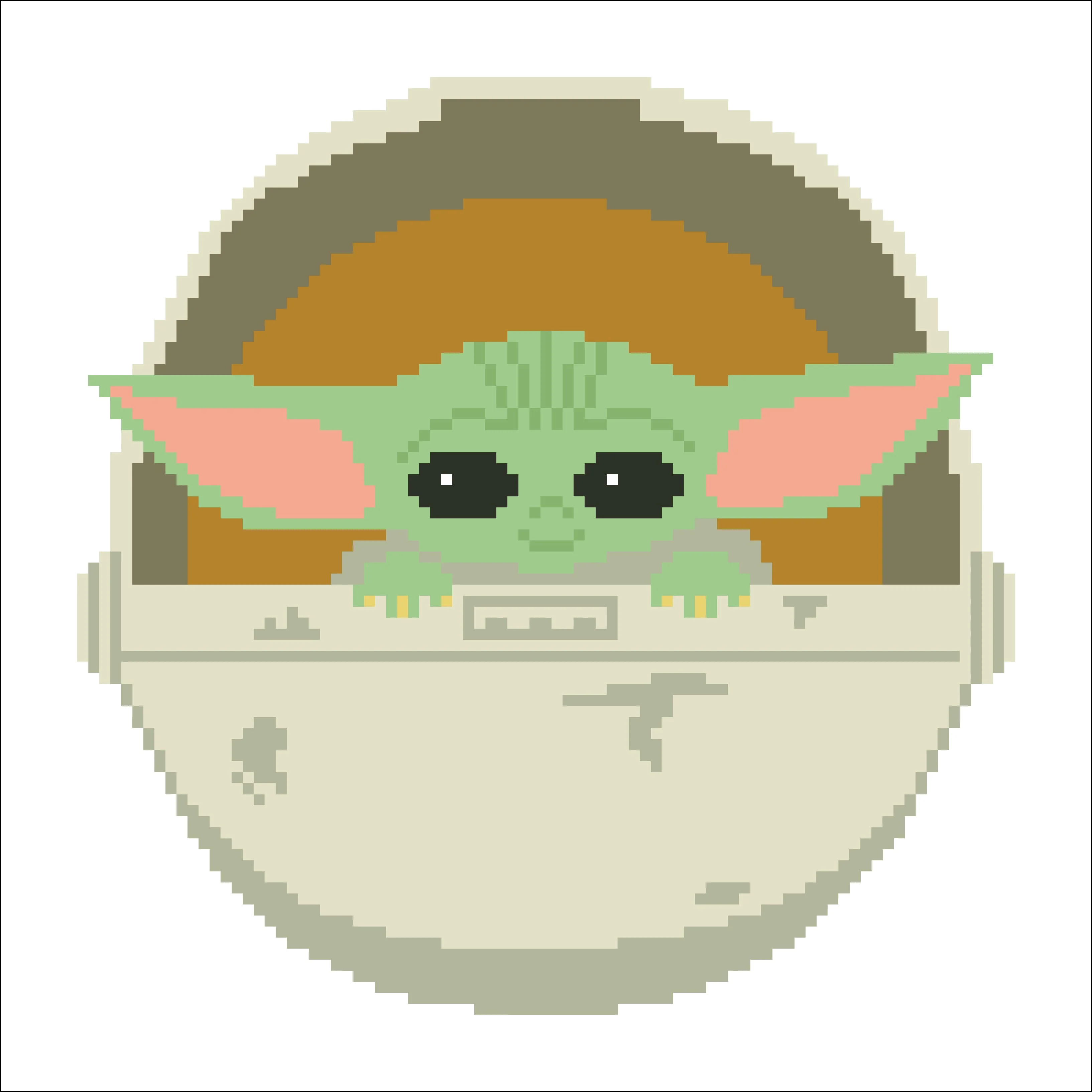 Diamond Dotz The Mandalorian The Child Box - 11.0" x 11.0" - Image 2