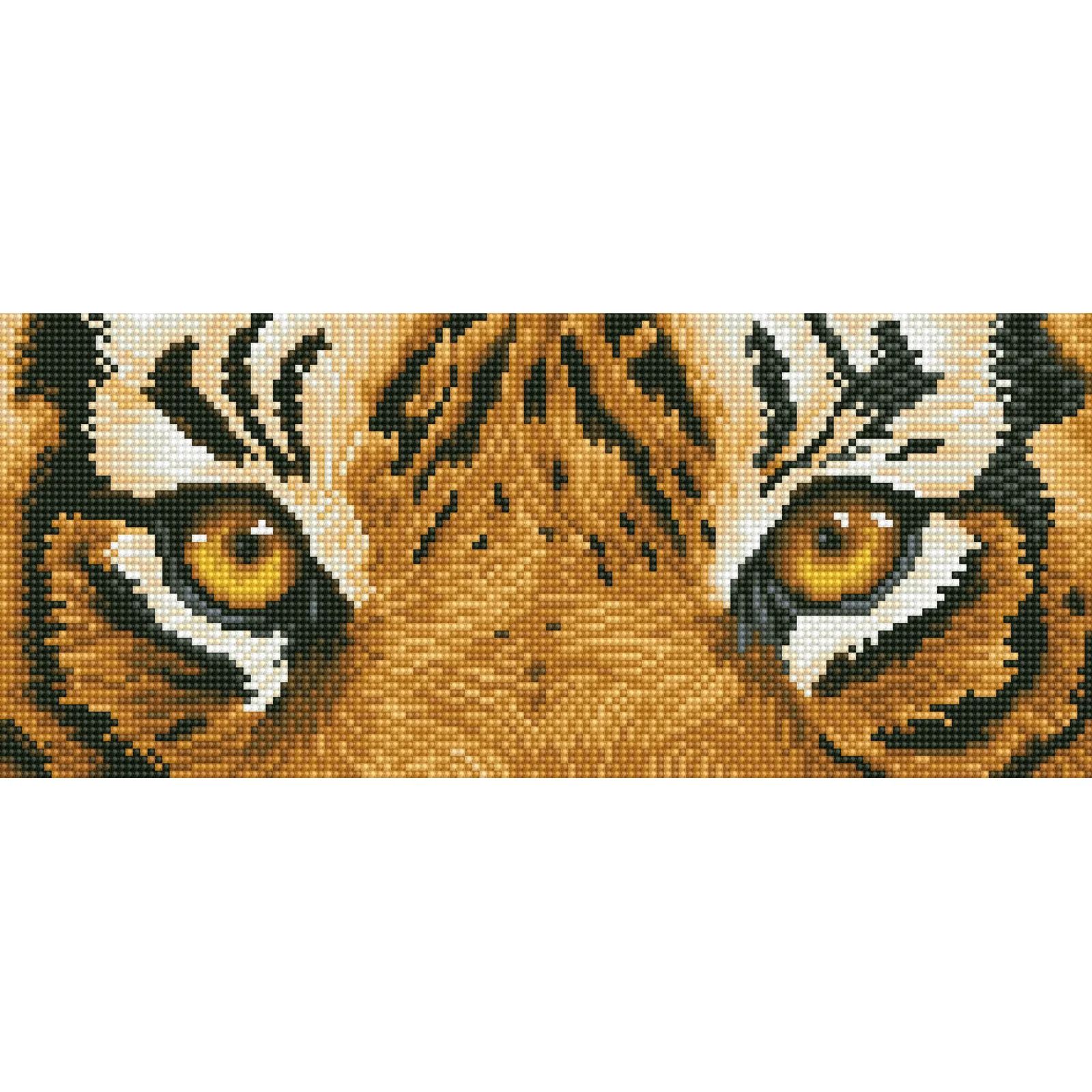 Diamond Dotz Tiger Spy - 16.5" x 5.9"