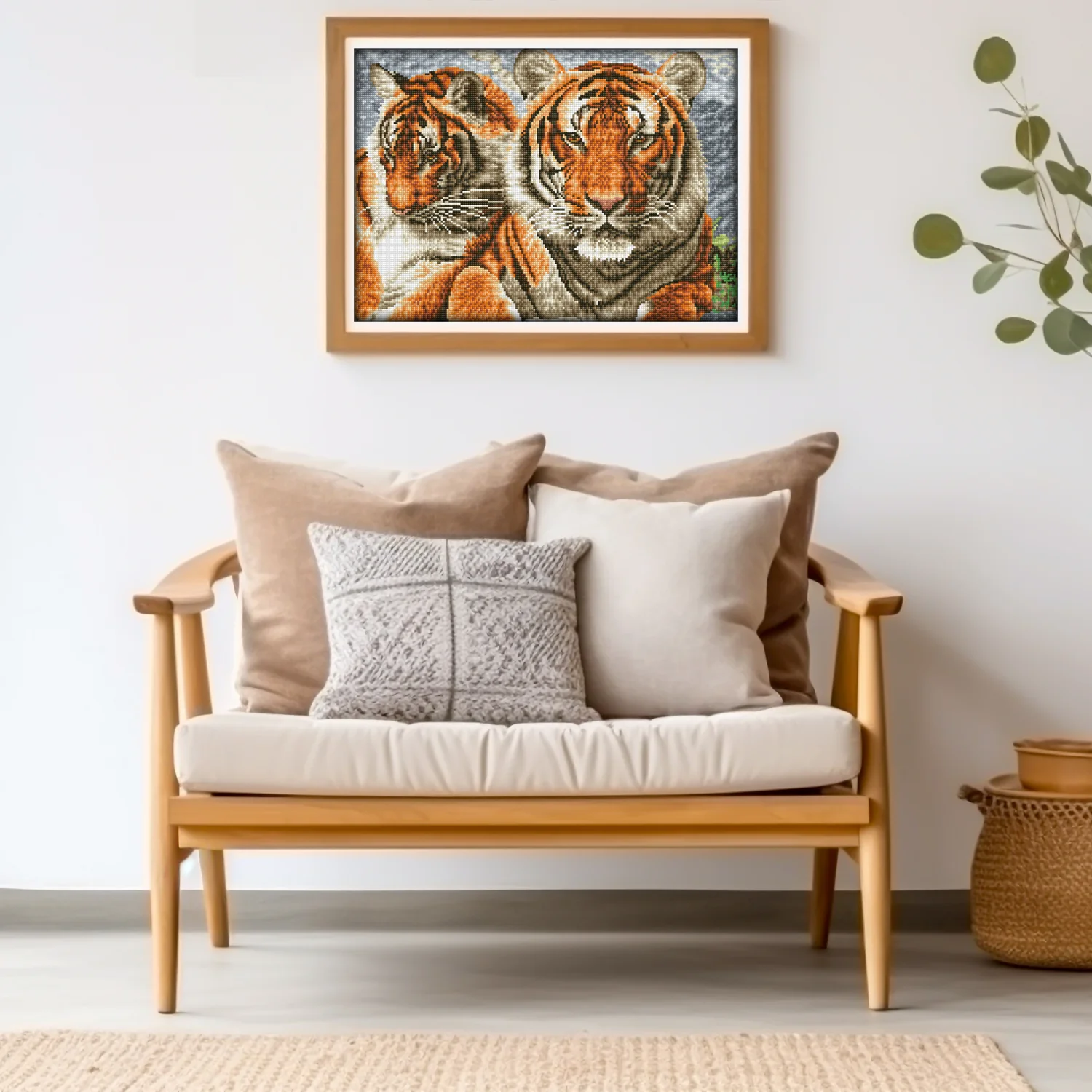 Diamond Dotz Tigers - 20.3" x 14.6" - Image 3