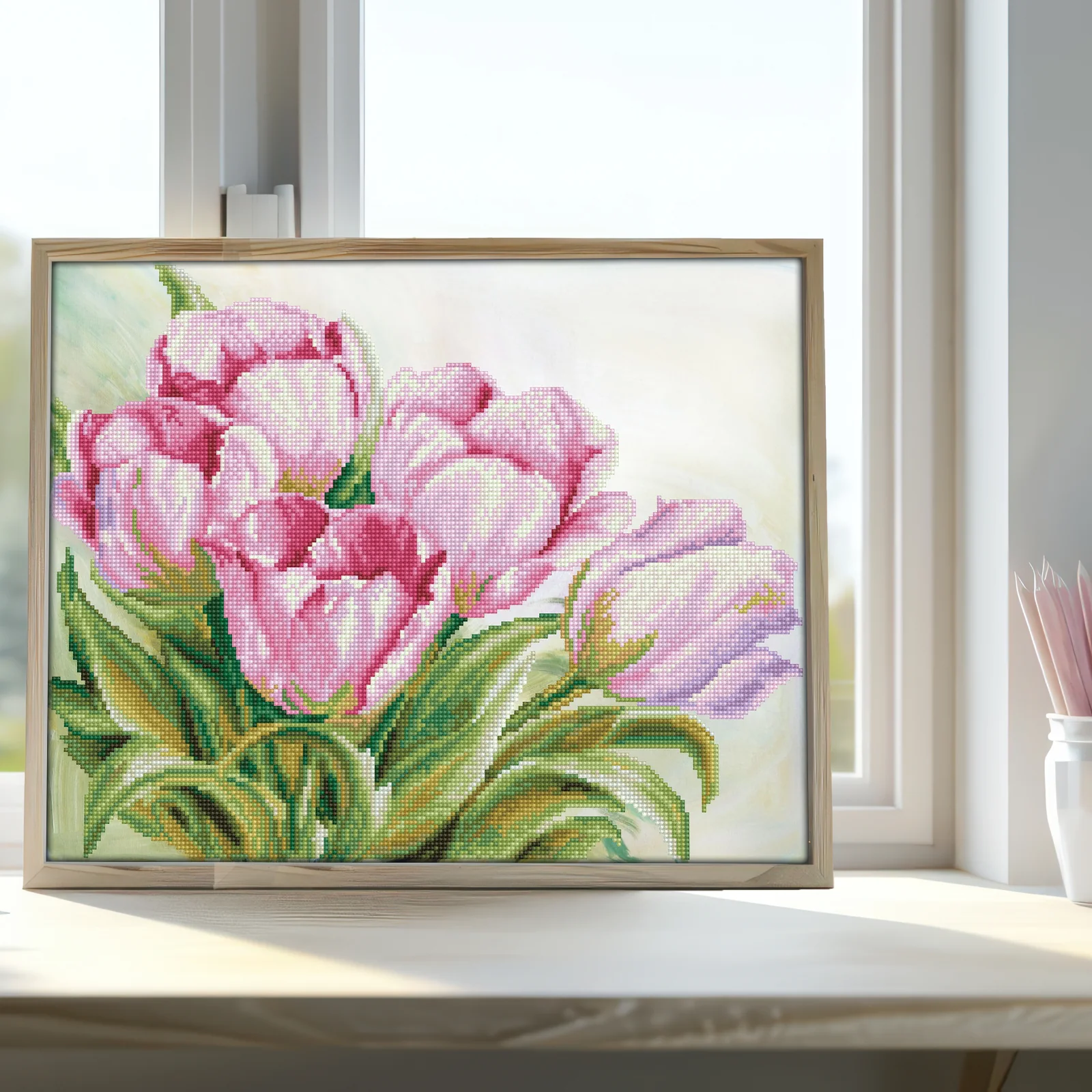 Diamond Dotz Tulip Swathe - 20.0" x 16.0" - Image 3