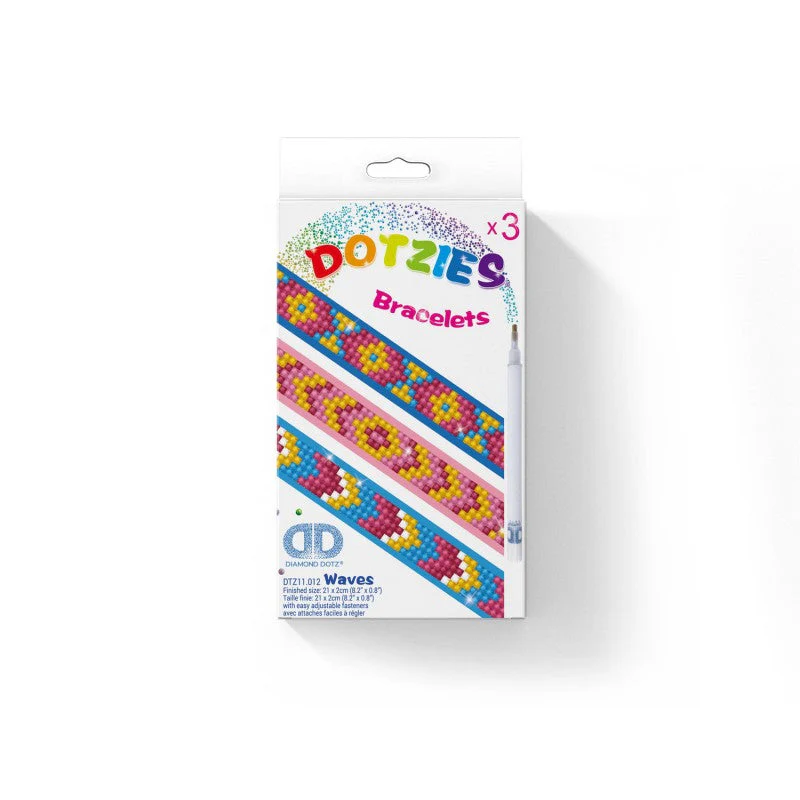Diamond Dotz DOTZIES Waves Bracelets Diamond Painting - 8.3" x 0.8" - Image 6