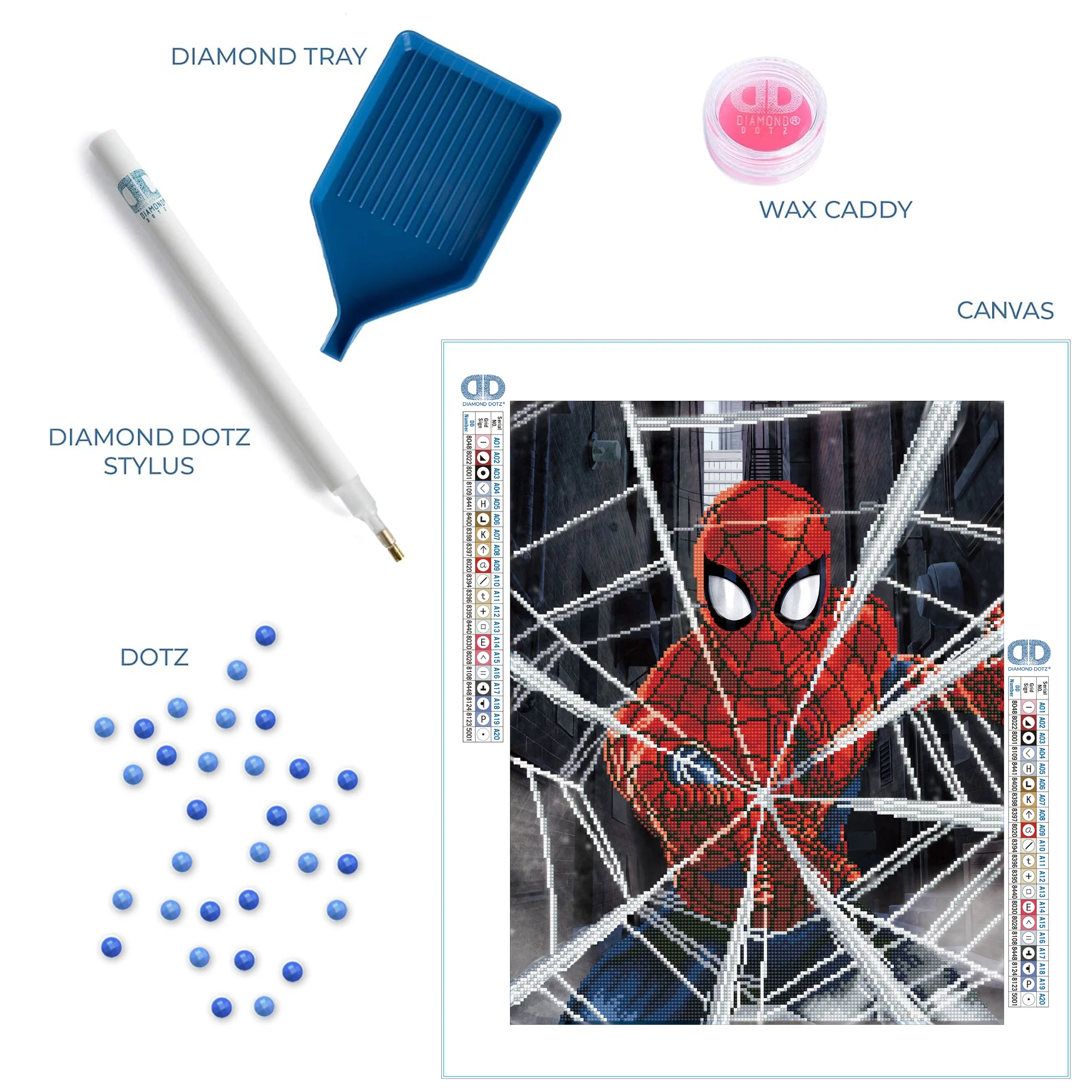 Diamond Dotz Web Slinger - 16.5" x 20.9" - Image 3
