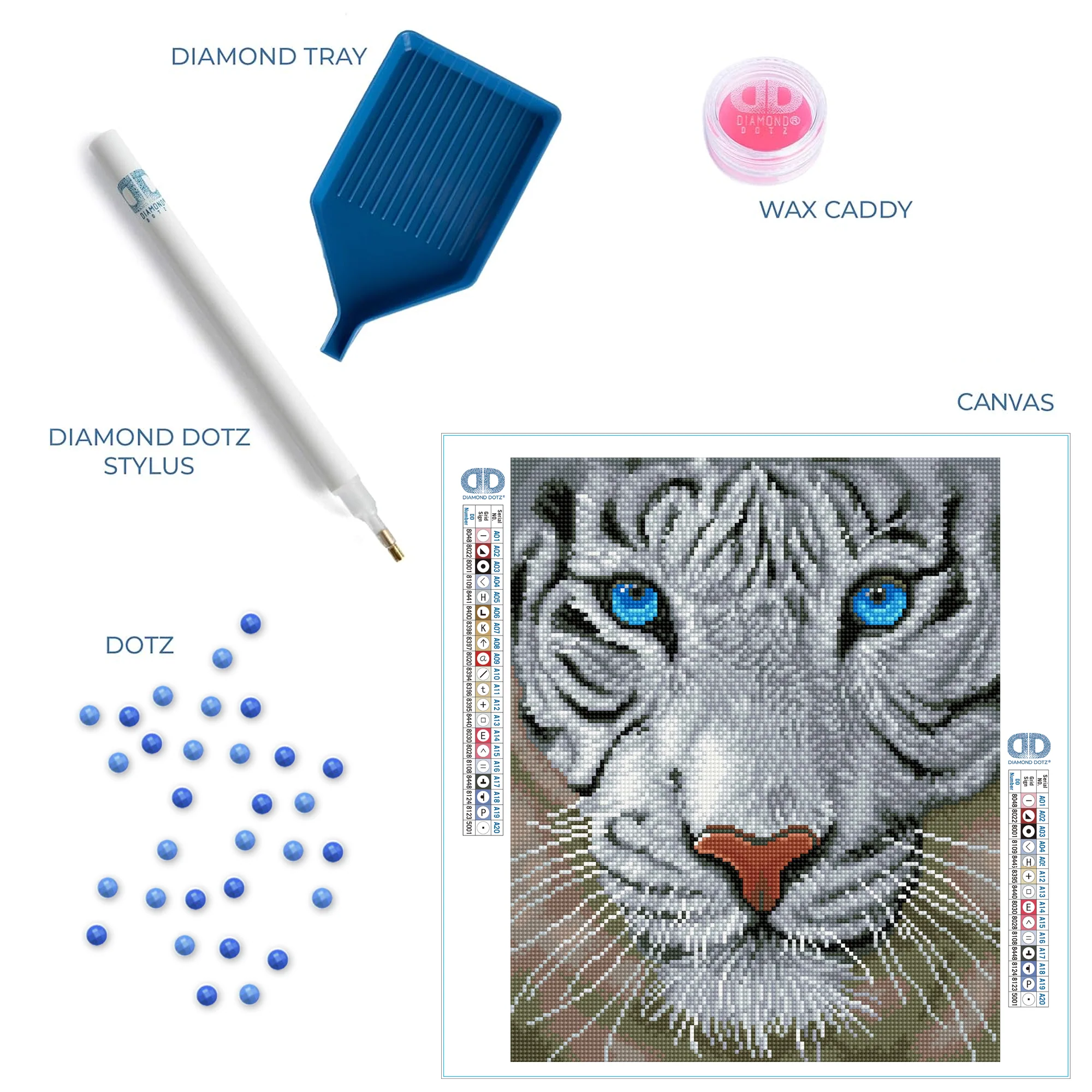 Diamond Dotz White Magic - 13.4" x 16.5" - Image 5