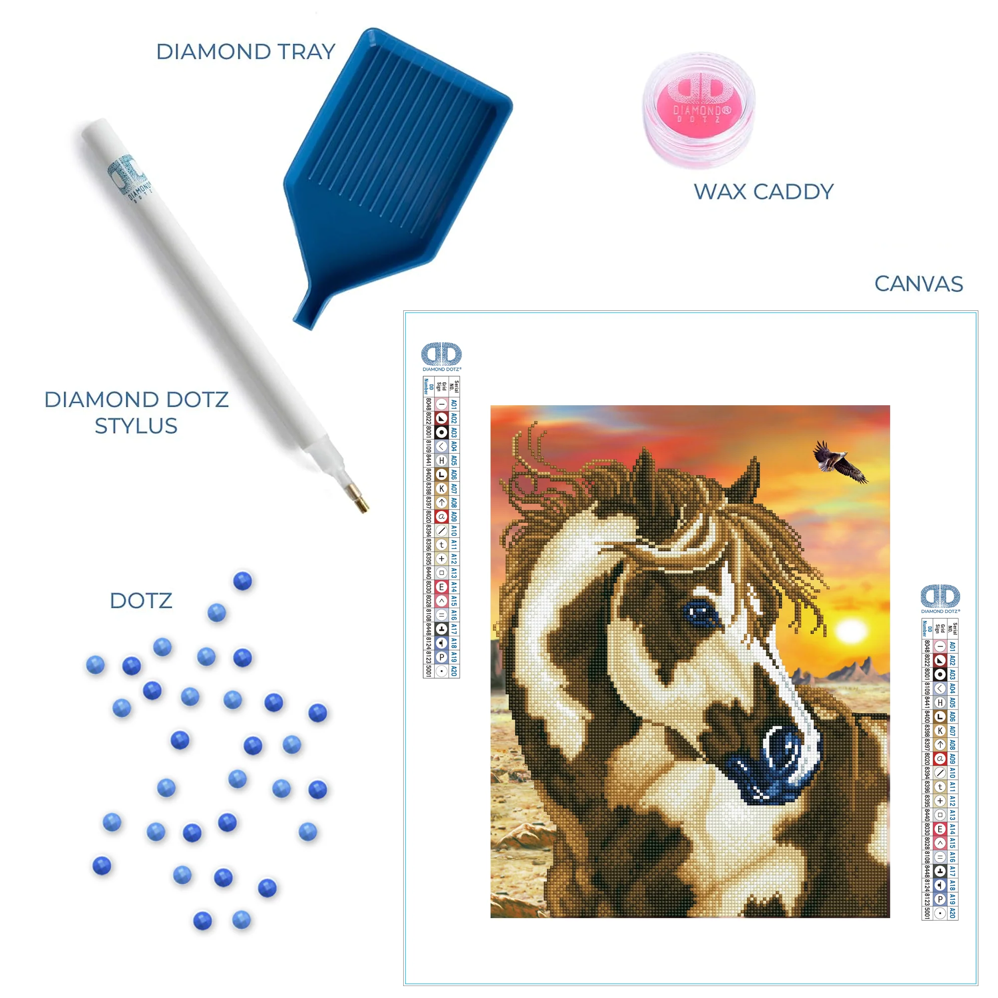 Diamond Dotz Wild & Free - 14.0" x 18.0" - Image 5