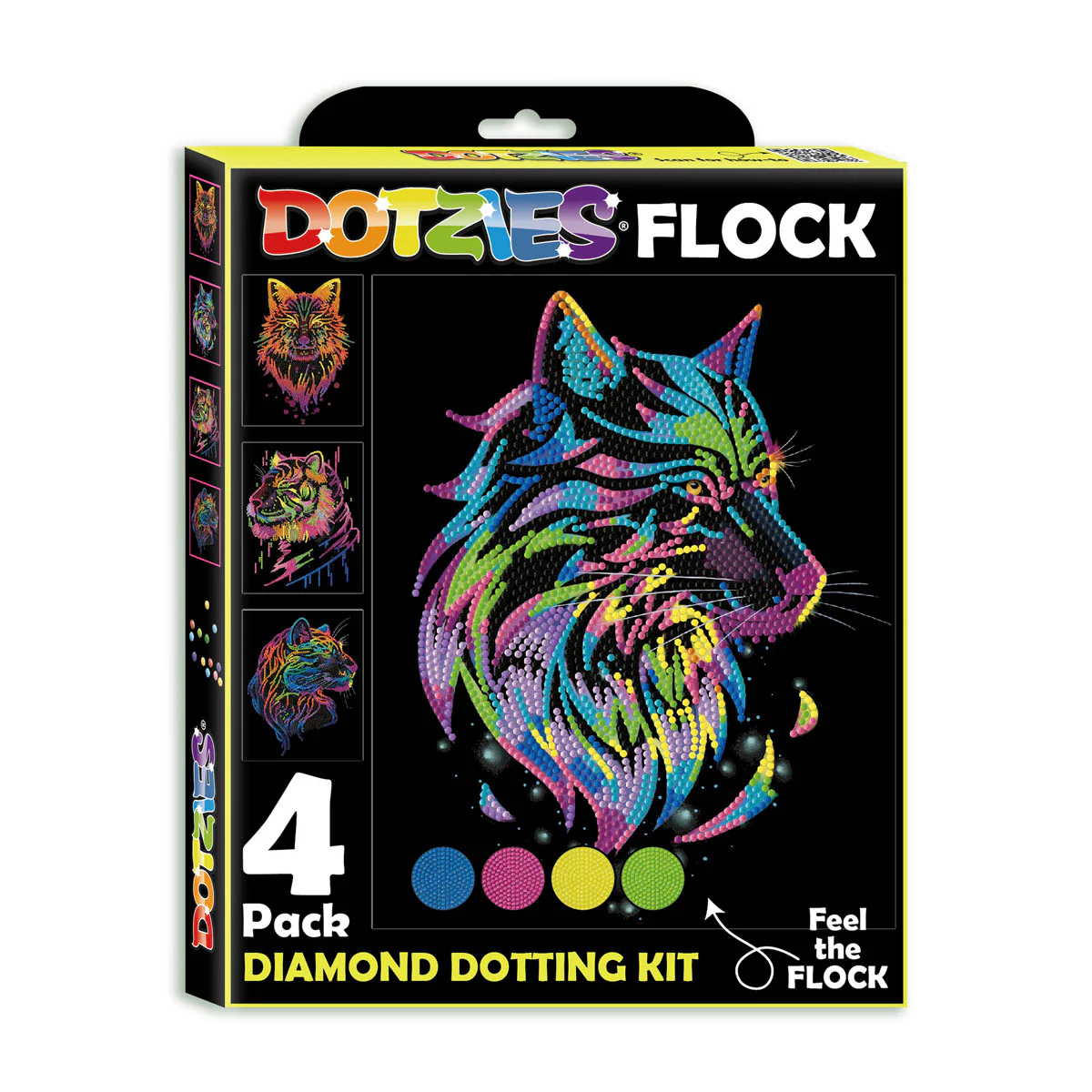 Diamond Dotz Neon Flock Wild - 10.0" x 8.0" - Image 7