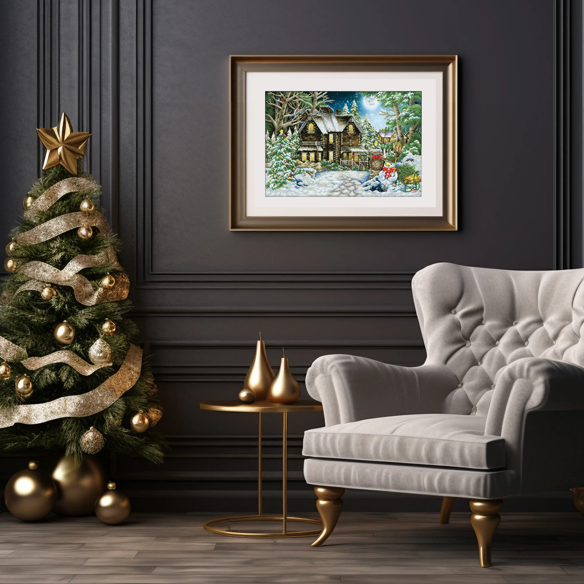 Diamond Dotz Winter Wonderland - 35.4" x 24.0" - Image 2