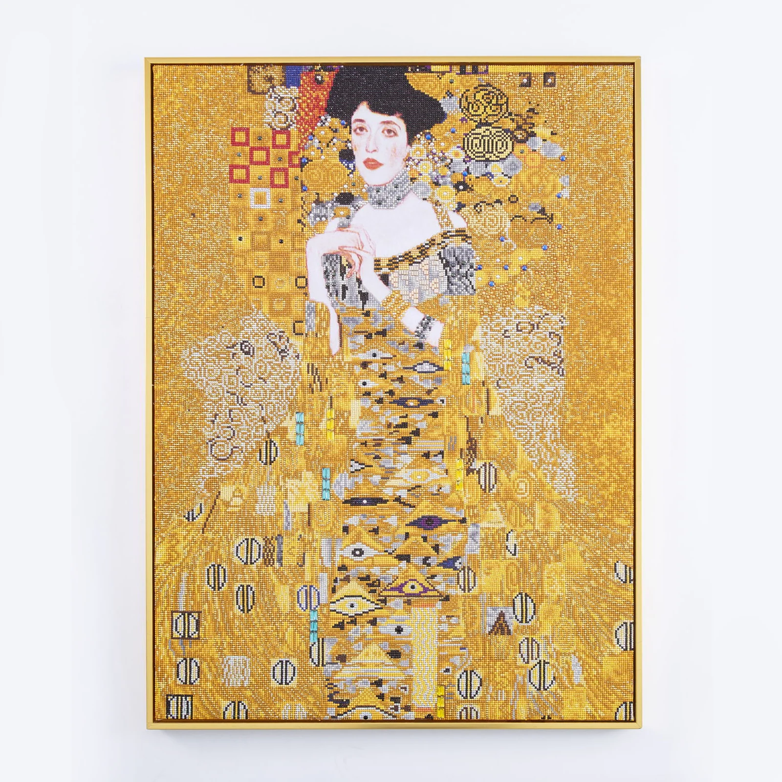 Diamond Dotz Woman In Gold - 26.4" x 35.8" - Image 6